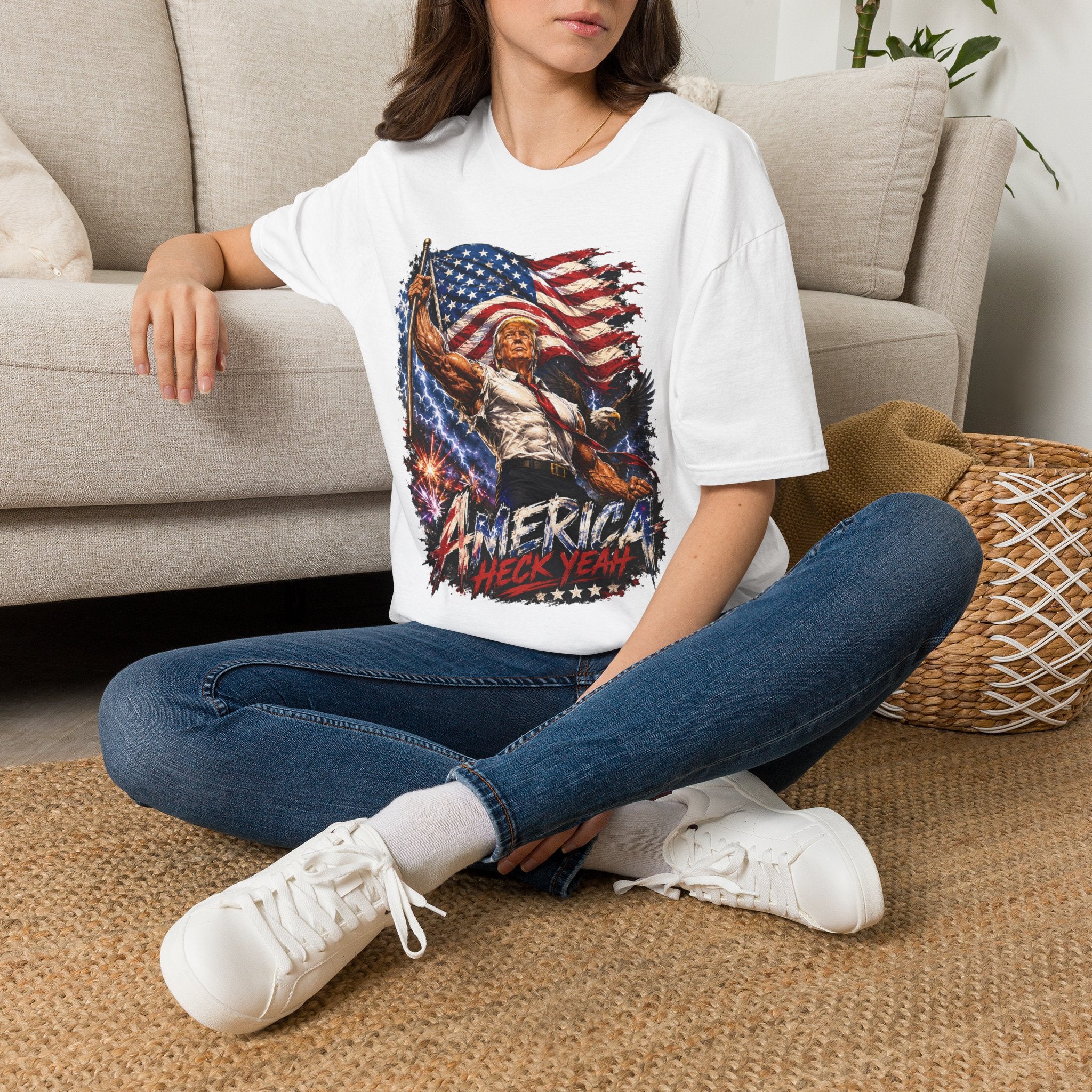 “America Heck Yeah’ T- Shirt