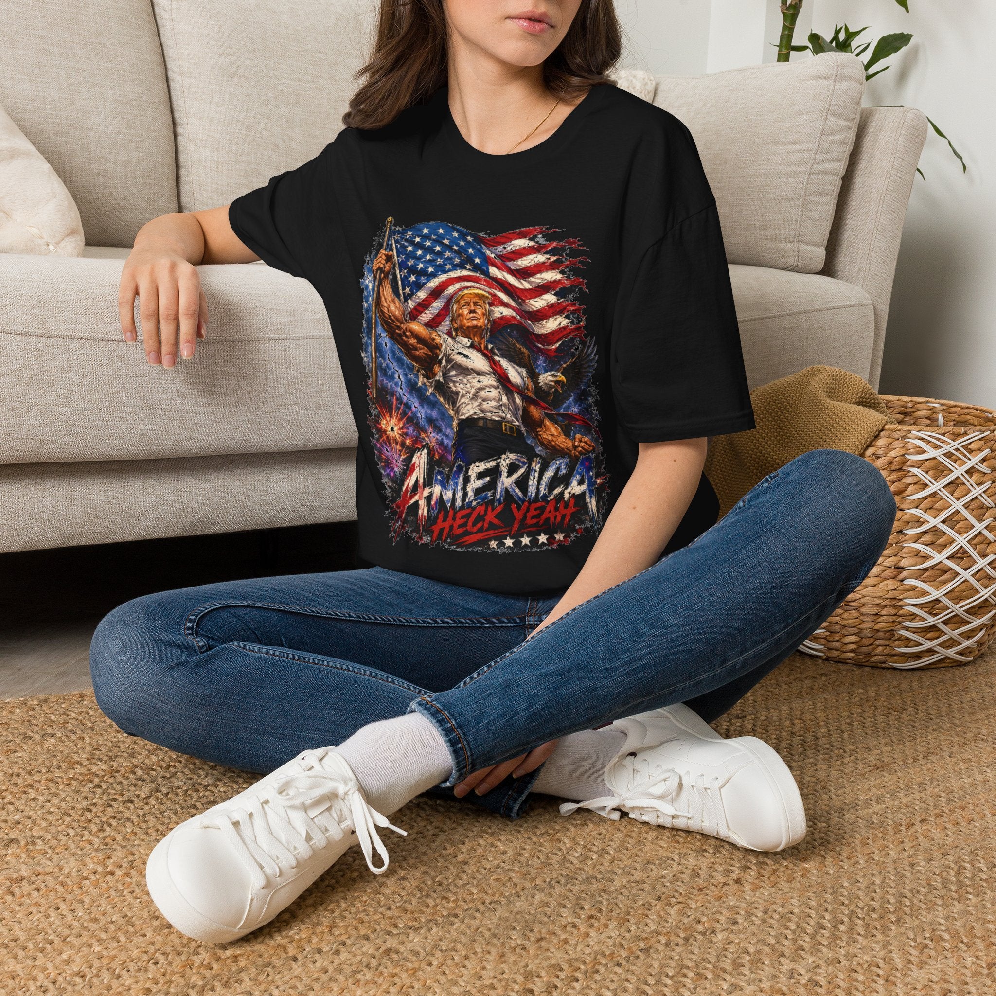 “America Heck Yeah’ T- Shirt